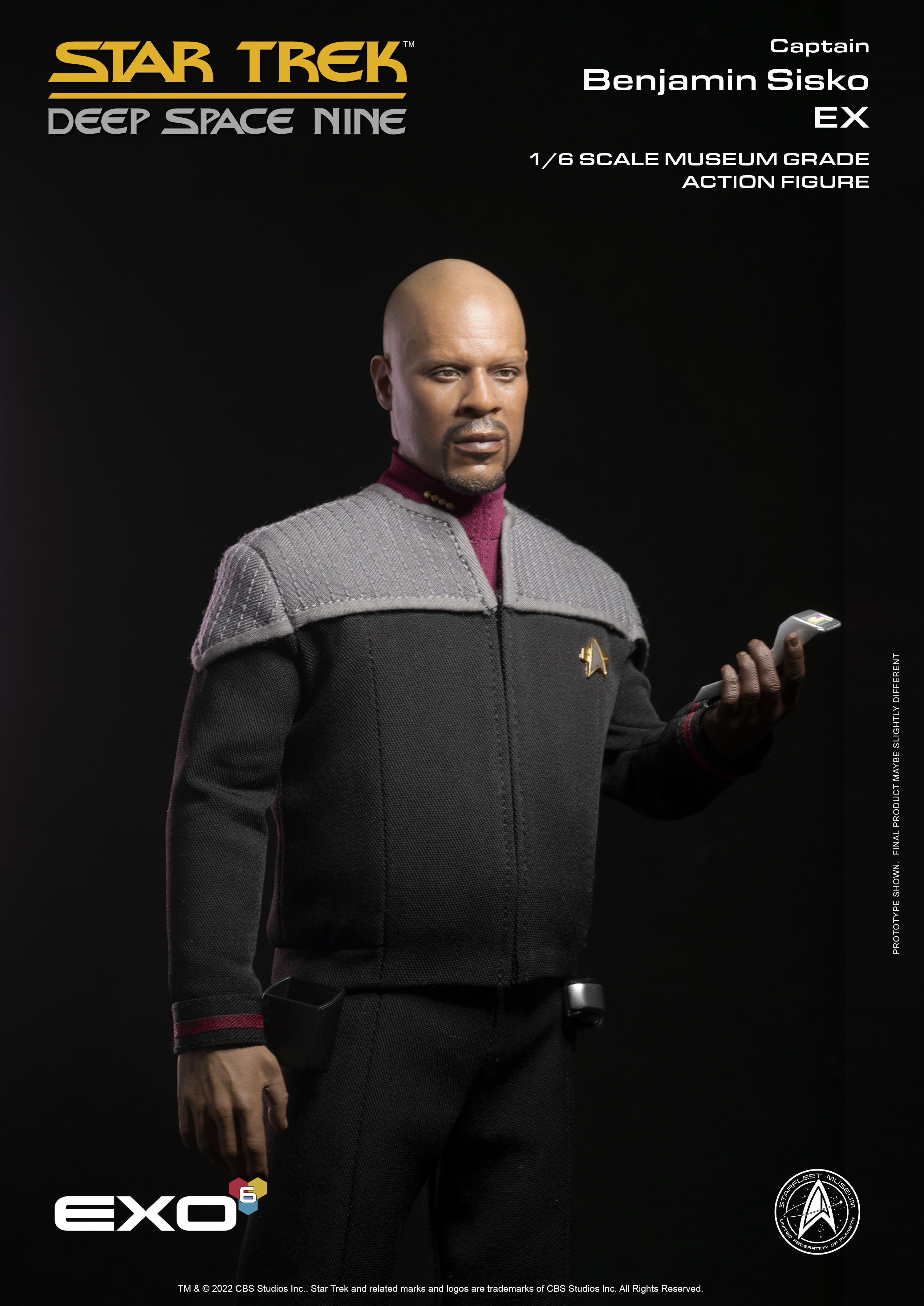 【予約受付中】DS9 司令官ベンジャミン・シスコ EX  1/6